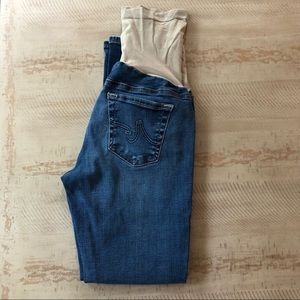 AG Skinny Ankle Maternity Jegging